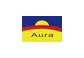 Logotipo da bandeira de cartão Aura