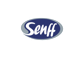 Logotipo da bandeira de cartão Senff