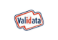 Logotipo da bandeira de cartão Validata