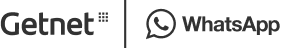Logo Getnet e WhatsApp