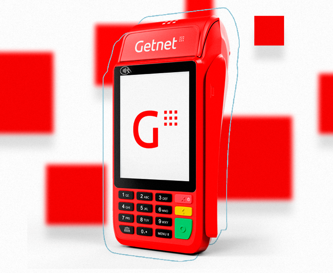 Maquininha de cartão de credito Getnet produto Get Mini NFC