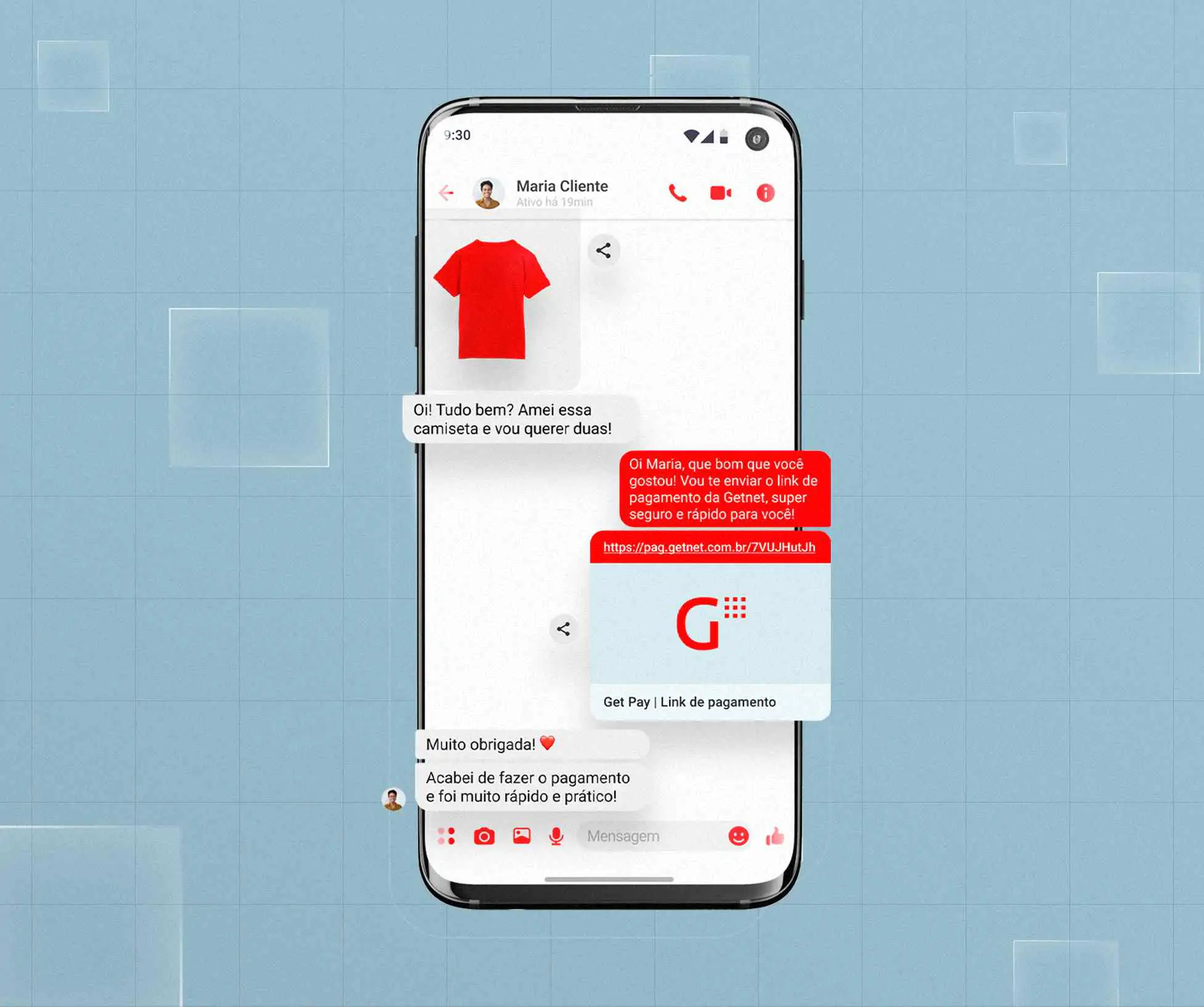 Banner que mostra a produto Digitais