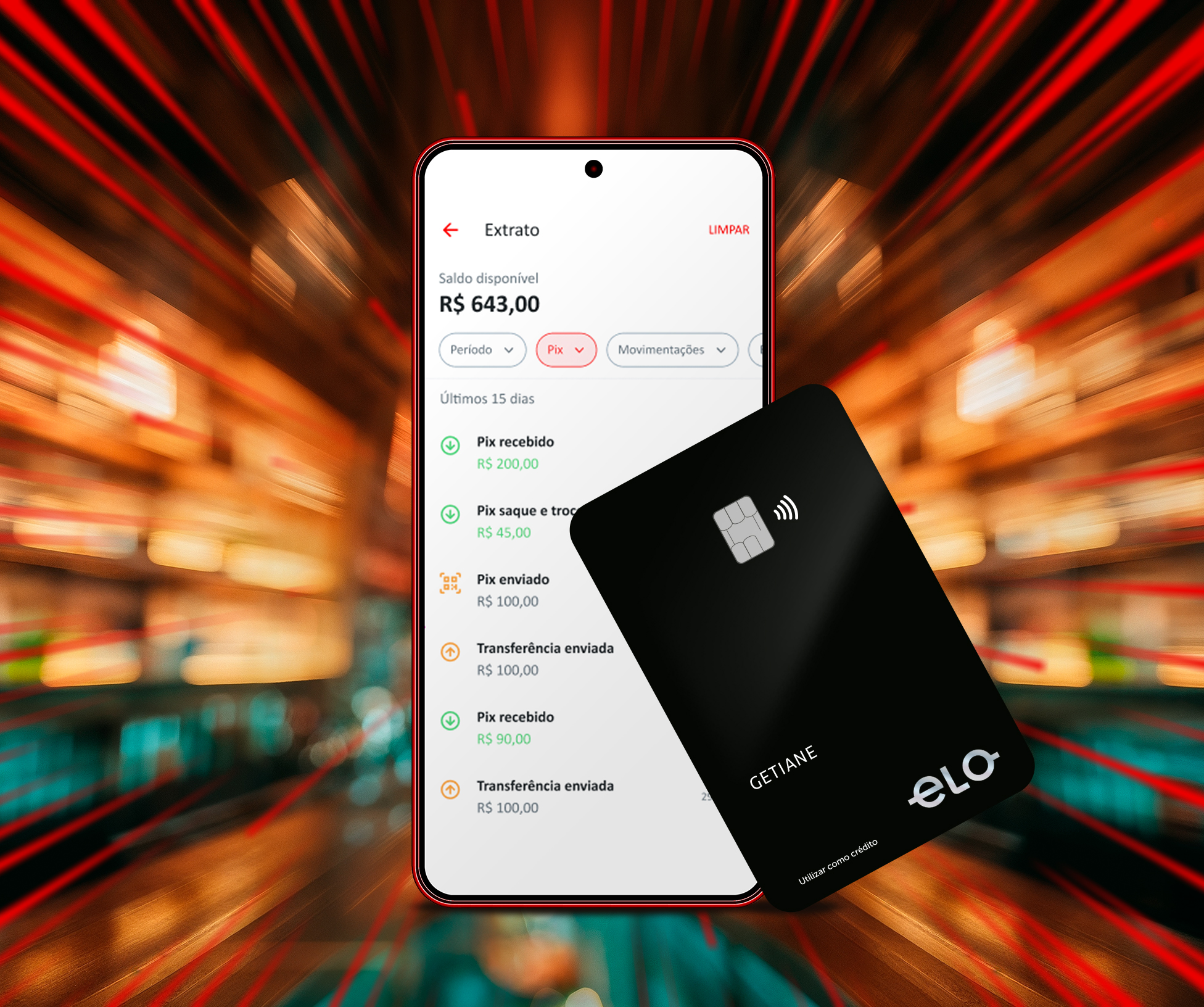 Maquininha de cartão de credito Getnet produto Get Mini NFC