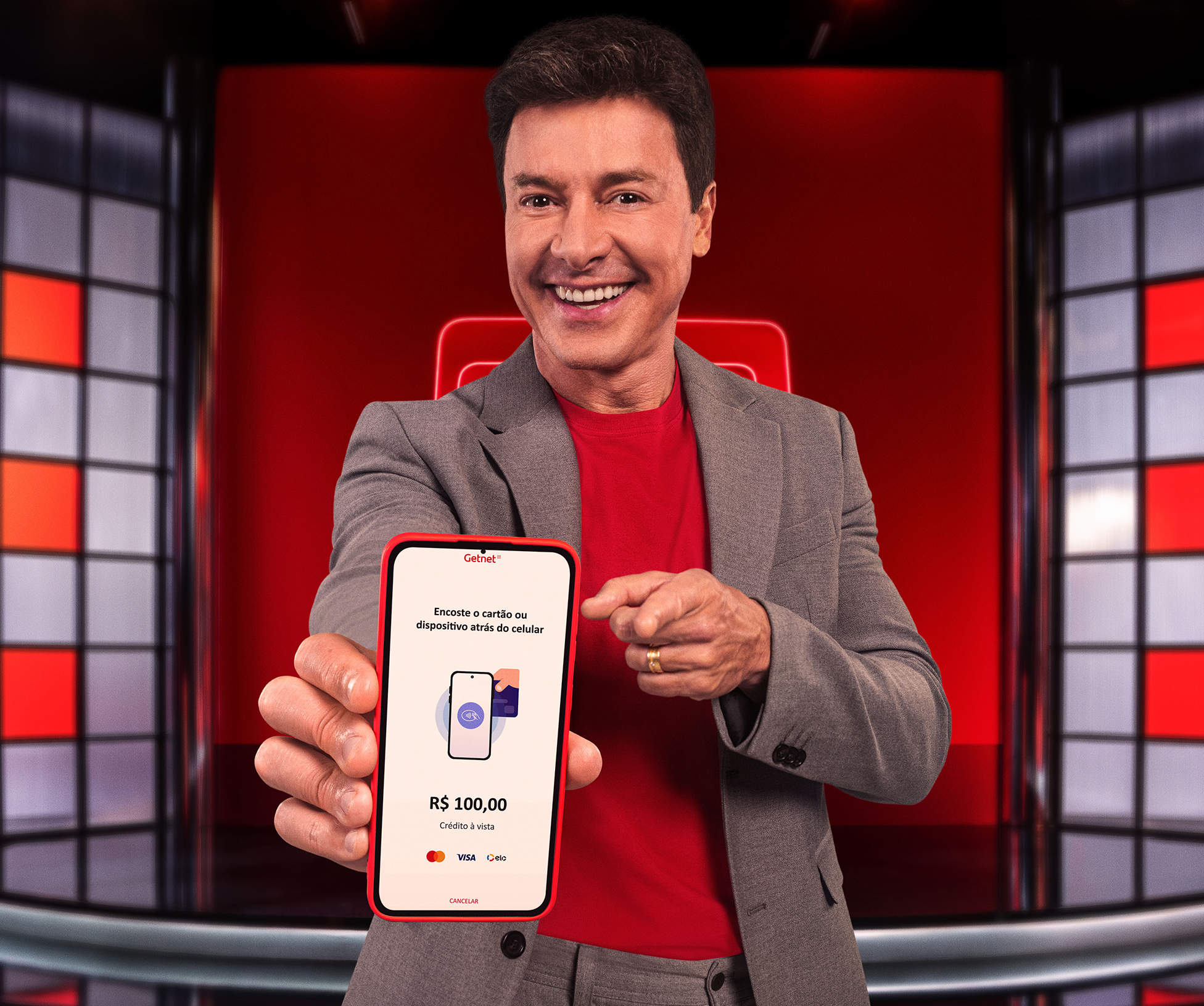 Maquininha de cartão de credito Getnet produto Get Mini NFC